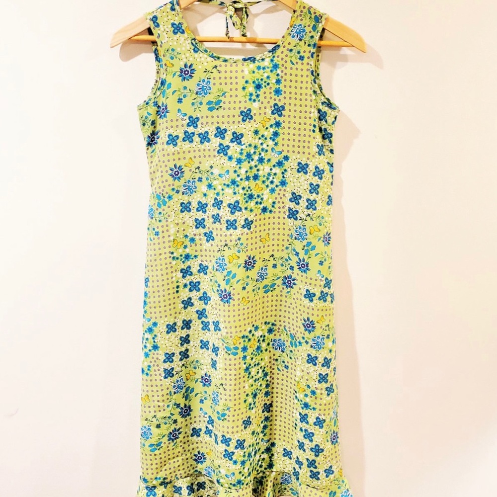 Y2K Floral Print MyMichelle Dress Small (size 10)